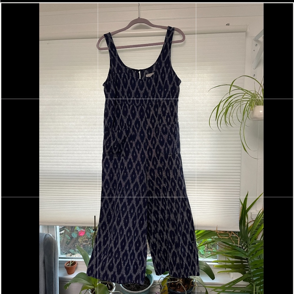 Outerknown Organic Cotton Ikat Jumpsuit